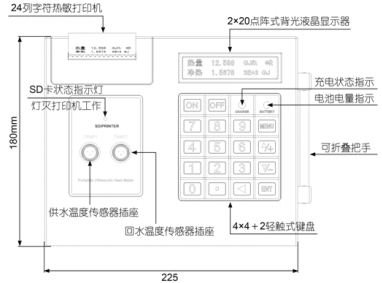 超聲波冷熱量表（帶打印）(圖2)